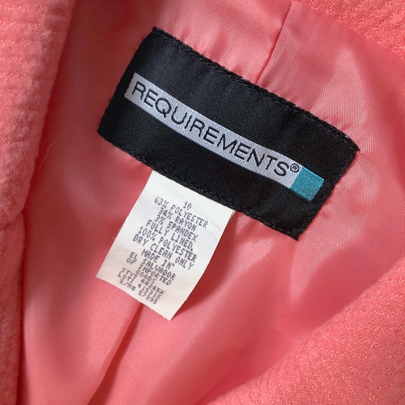 Requirements • Pink Coral Blazer - Picture 7 of 7